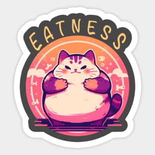 Eatness Sticker